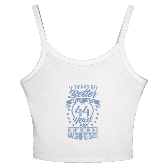 When things get better with age Women's Spaghetti Strap Tank Top