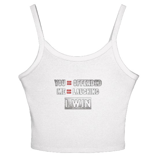Funny Republican Women's Spaghetti Strap Tank Top Dont Be A Snowflake