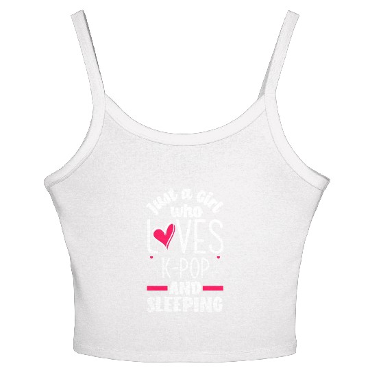 K-Pop K-Drama Korean Pop Music Women's Spaghetti Strap Tank Top