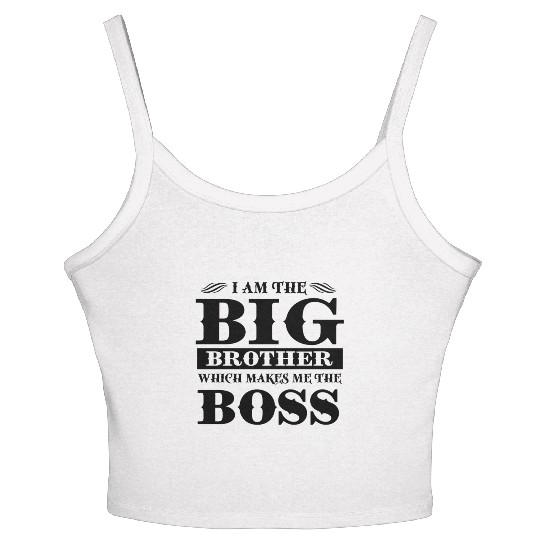 Big Brother Boss Women's Spaghetti Strap Tank Top