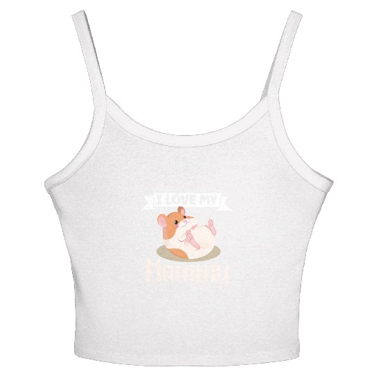 Hamster Fan Hamster Lover Hamsters Women's Spaghetti Strap Tank Top
