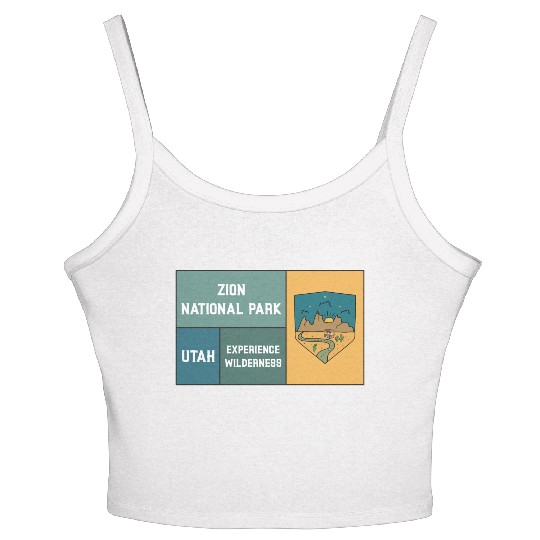 Zion National Park Women's Spaghetti Strap Tank Top