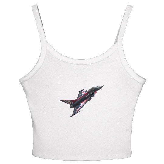 Union Jack Typhoon Women's Spaghetti Strap Tank Top