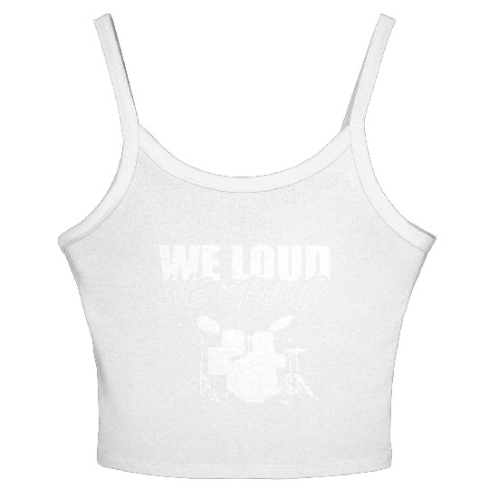 We Loud Musician Gift Women's Spaghetti Strap Tank Top