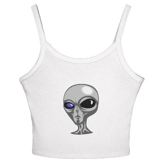 Roswell New Mexico Grey Alien Women's Spaghetti Strap Tank Top