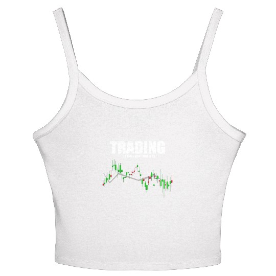Hilarious Traders Appreciation Investors Graphic Women's Spaghetti Strap Tank Top