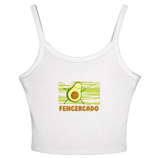 Fencing Women's Spaghetti Strap Tank Top