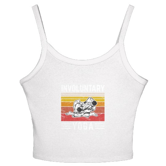 Involuntary Yoga Brazilian Jiu JItsu BJJ JiuJitsu Women's Spaghetti Strap Tank Top