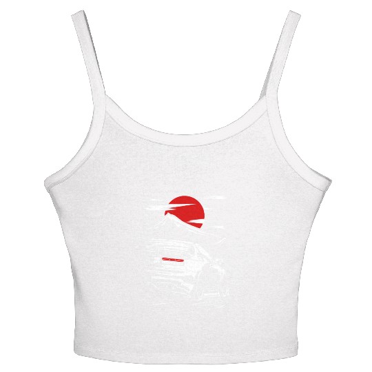 300ZX JDM Car Women's Spaghetti Strap Tank Top