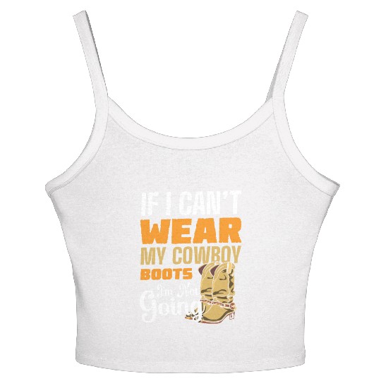 Cowboy Usa Bank Robbery Wild West Women's Spaghetti Strap Tank Top