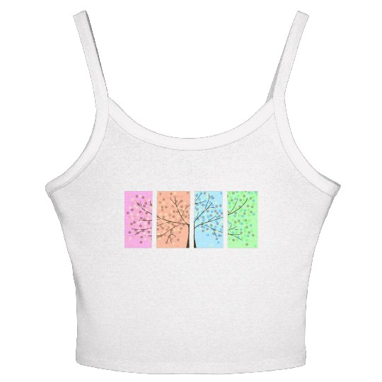 Four Seasons Women's Spaghetti Strap Tank Top