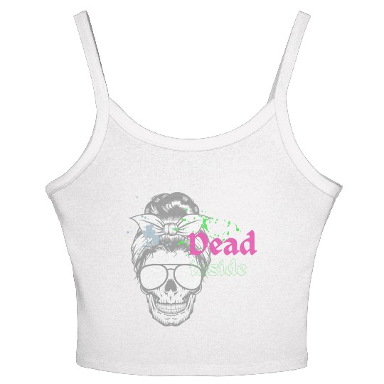 Dead Inside Women's Spaghetti Strap Tank Top