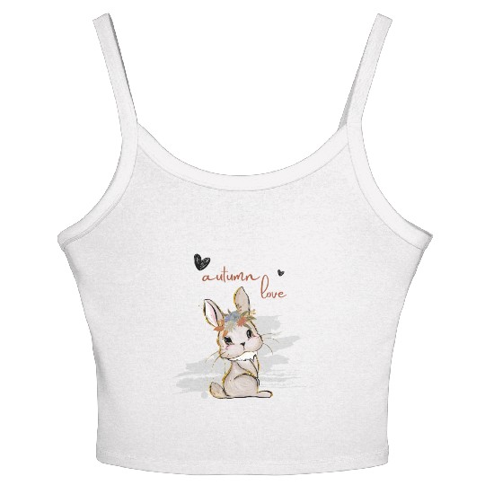 Leaf Autumn Tree Orange Fall Leaves Season Women's Spaghetti Strap Tank Top