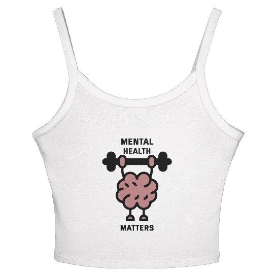 mental health matters Women's Spaghetti Strap Tank Top