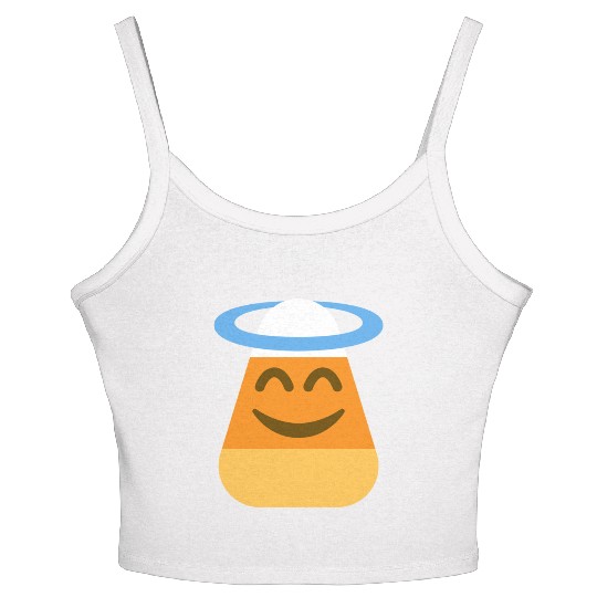 Angel Candy Corn Halloween Costume Women's Spaghetti Strap Tank Top