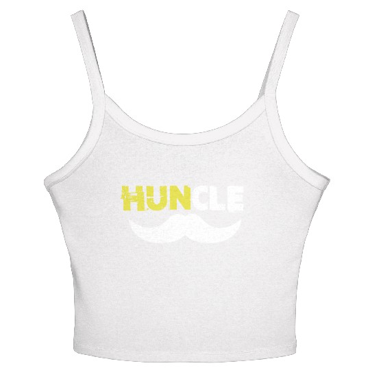 Huncle Eroded Yellow Women's Spaghetti Strap Tank Top