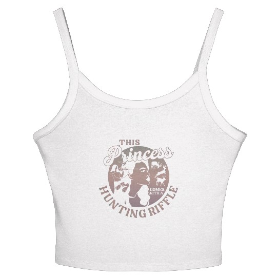 Buck Deer Hunting Hunter Girl This Women's Spaghetti Strap Tank Top