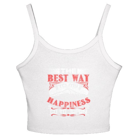 Japan Senpai Japanese Women's Spaghetti Strap Tank Top