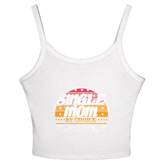 Single Mother Son Women's Spaghetti Strap Tank Top