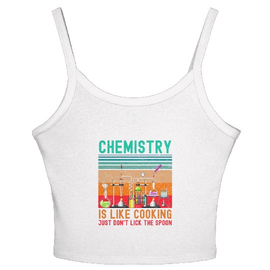 Funny chemistry lab chemical laboratory technician Women's Spaghetti Strap Tank Top