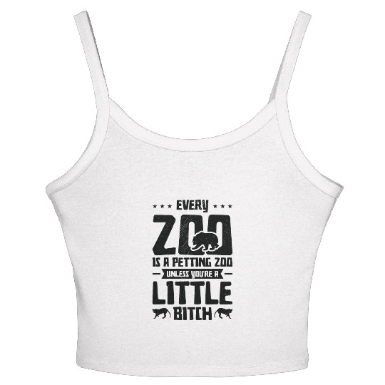Zookeeper Petting Wildlife Zookeeping Nature Women's Spaghetti Strap Tank Top