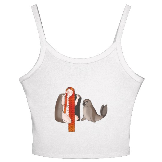 Selkie and Seal Women's Spaghetti Strap Tank Top