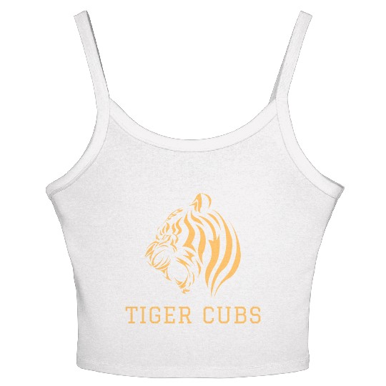 Tiger Cubs mens Women's Spaghetti Strap Tank Top best Quality