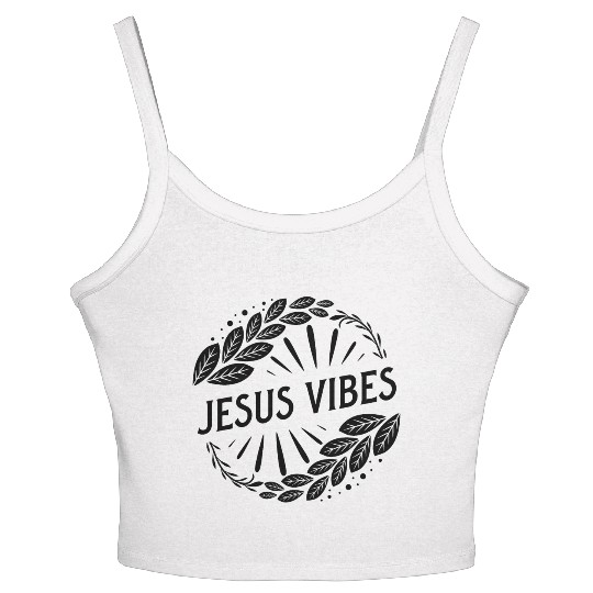 Jesus Vibe Women's Spaghetti Strap Tank Top