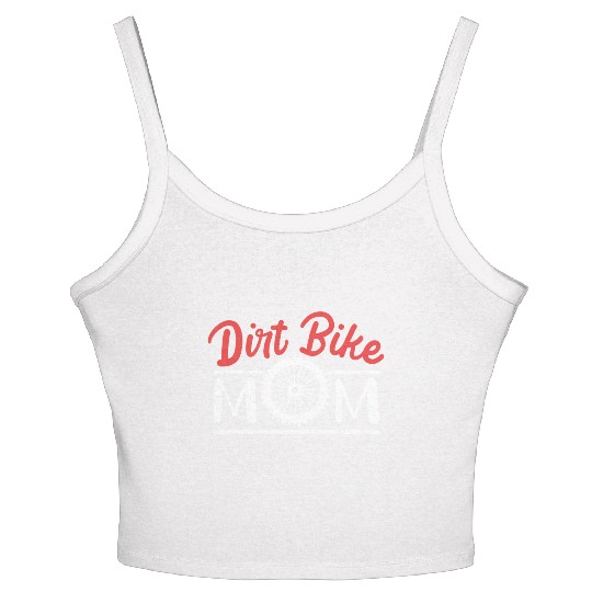Dirt Bike Mom Women's Spaghetti Strap Tank Top