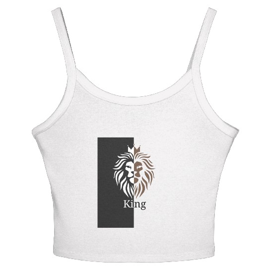 lion king Women's Spaghetti Strap Tank Top
