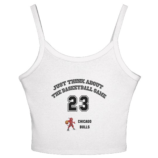 chicago bulls Women's Spaghetti Strap Tank Top