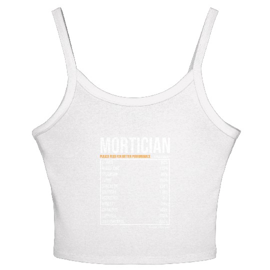 Mortician Daily Value funny Mortician Women's Spaghetti Strap Tank Top