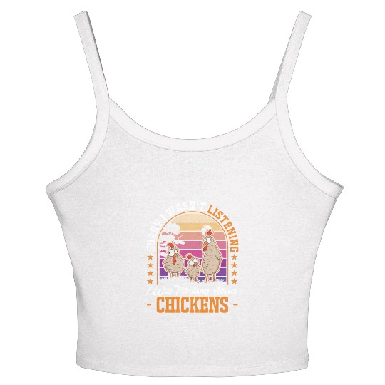 Chickens Gift Chicken Women's Spaghetti Strap Tank Top