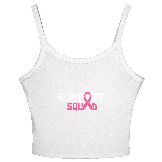 Support Squad - Beat Breast Cancer Women's Spaghetti Strap Tank Top