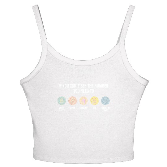 Ishihara Numbers - Travel To Tokyo Women's Spaghetti Strap Tank Top
