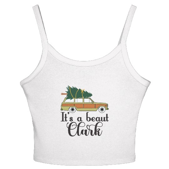 It's A Beaut Clark Griswold Family Christmas Women's Spaghetti Strap Tank Top
