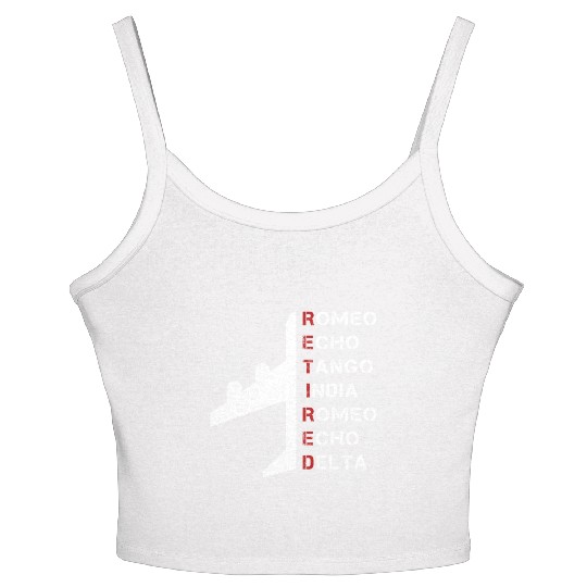 Romeo Echo Tango India Romeo Echo Delta Women's Spaghetti Strap Tank Top