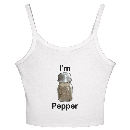 I'm Pepper Women's Spaghetti Strap Tank Top