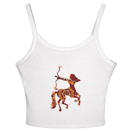 Sagittarius Zodiac Women's Spaghetti Strap Tank Top