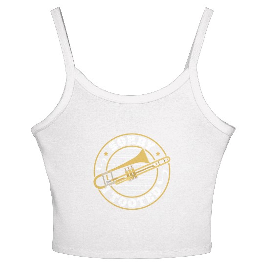 Trombone Outfit For Trumpet Player Music Band Women's Spaghetti Strap Tank Top