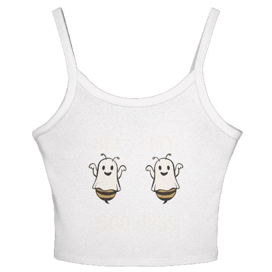 See My Boo Bees Women's Spaghetti Strap Tank Top