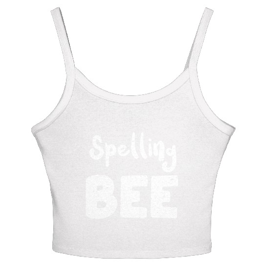 Spelling Bee - Teacher Women's Spaghetti Strap Tank Top