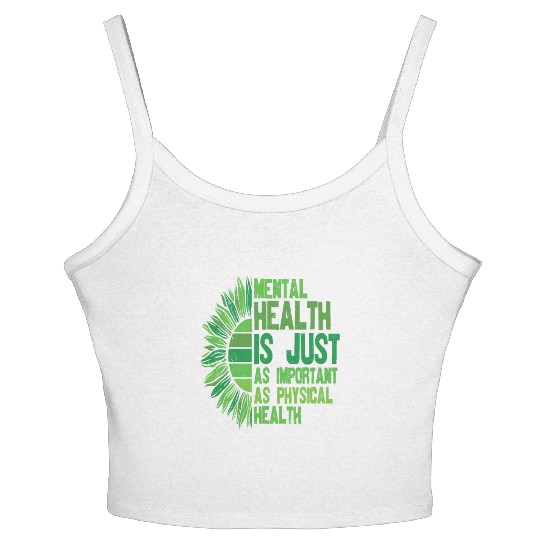 You Are Not Alone Mental Health Awareness Women's Spaghetti Strap Tank Top