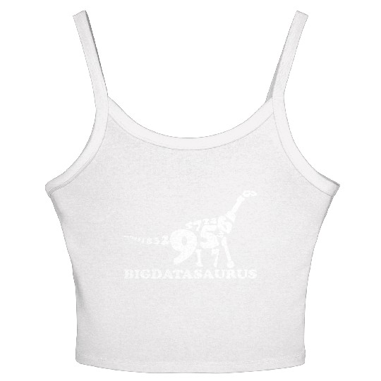 Big Data Dinosaur - Machine Learning Data Analyst Women's Spaghetti Strap Tank Top