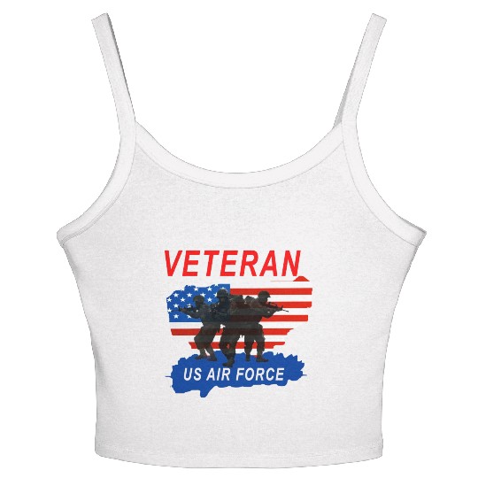 US Air Force Women's Spaghetti Strap Tank Top