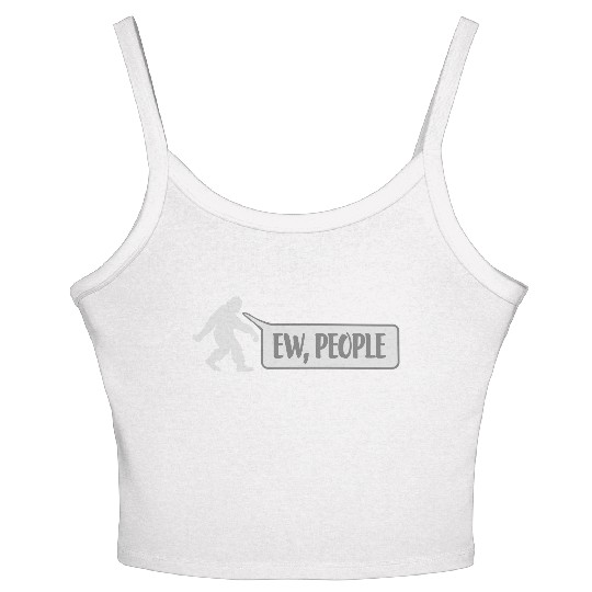 Yeti quote ew people Women's Spaghetti Strap Tank Top