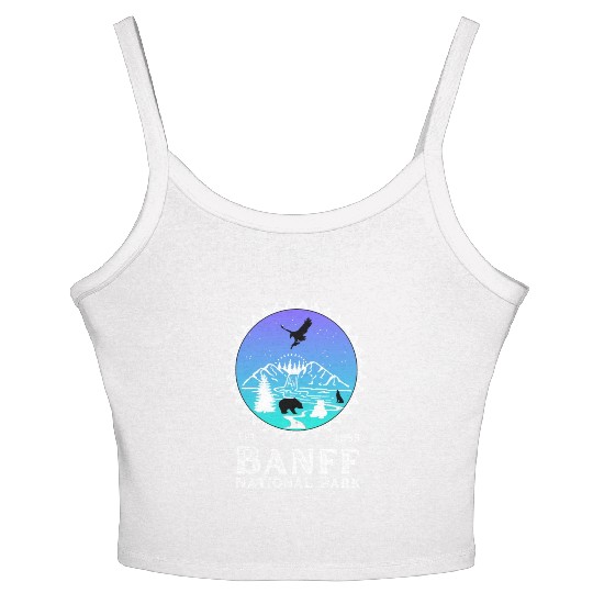 Banff National Park Women's Spaghetti Strap Tank Top