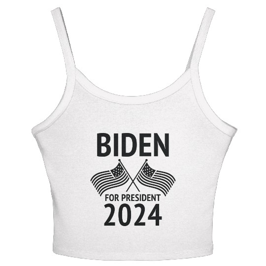 Joe Biden For President 2024 Women's Spaghetti Strap Tank Top