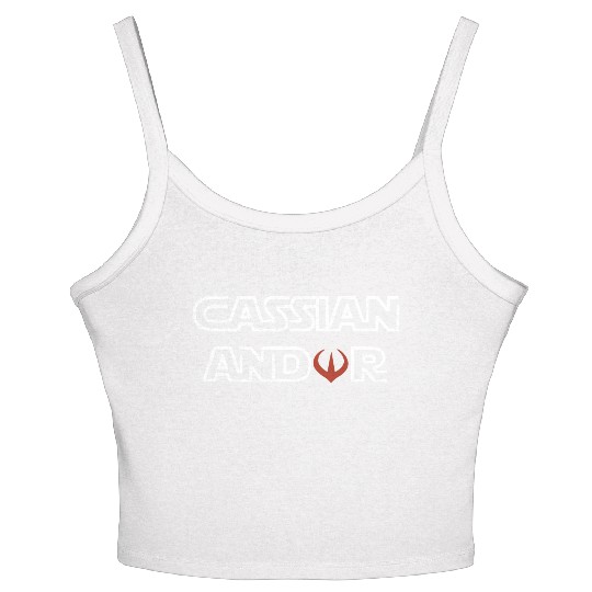 CASSIAN ANDOR Women's Spaghetti Strap Tank Top