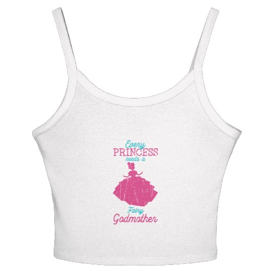 Every princess needs a fairy godmother - fairytale Women's Spaghetti Strap Tank Top